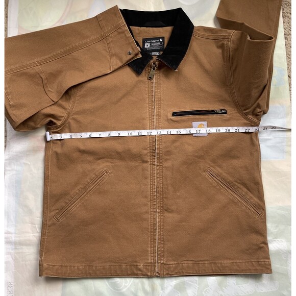 Rare Sample Carhartt Detroit Jacket 2024 Lined Relaxed Fit Mens M 0J6234… - Picture 6 of 16